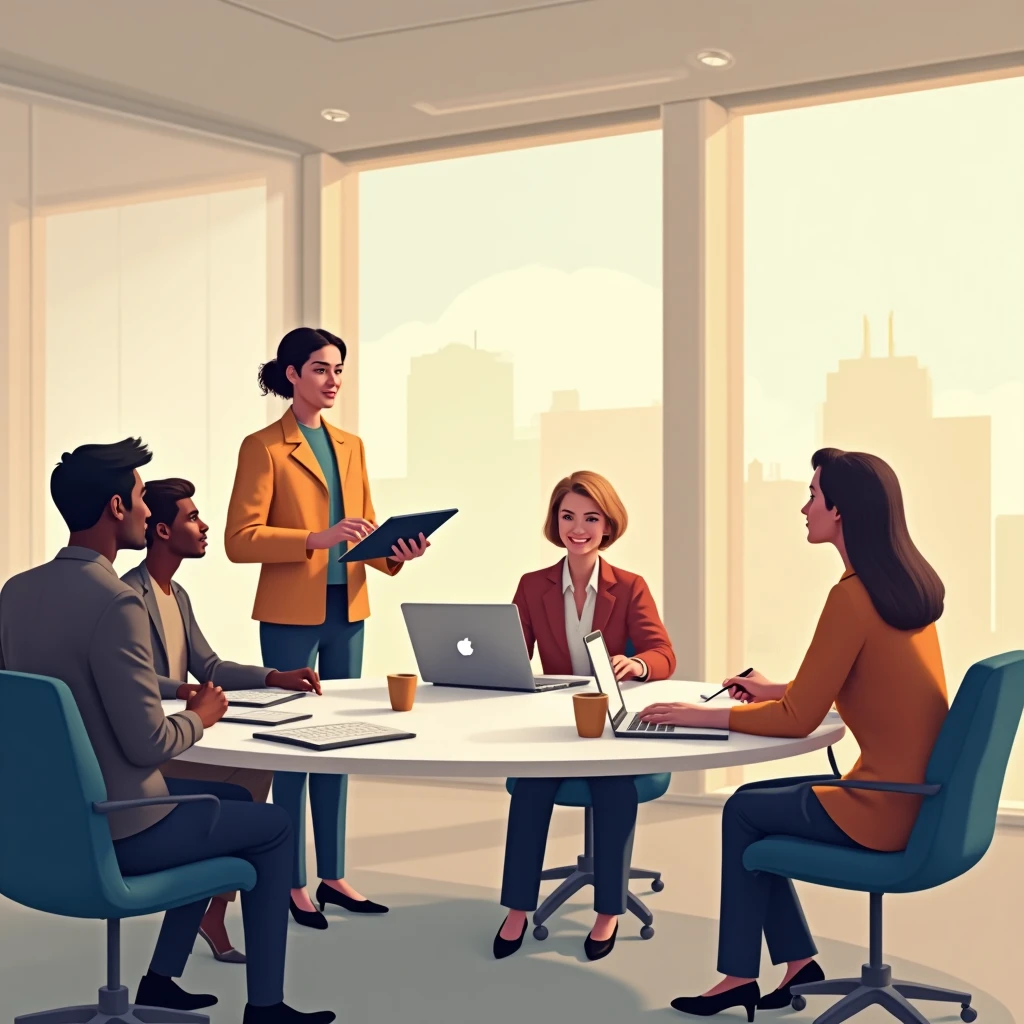 Service manager coordinating logistics