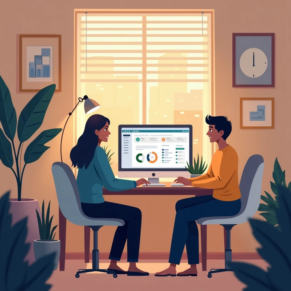 Remote work environment