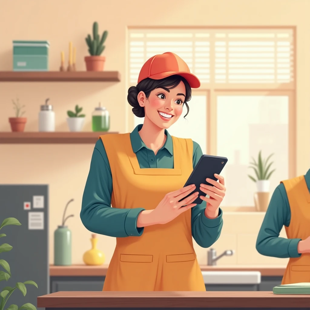 Flexible scheduling for cleaning jobs