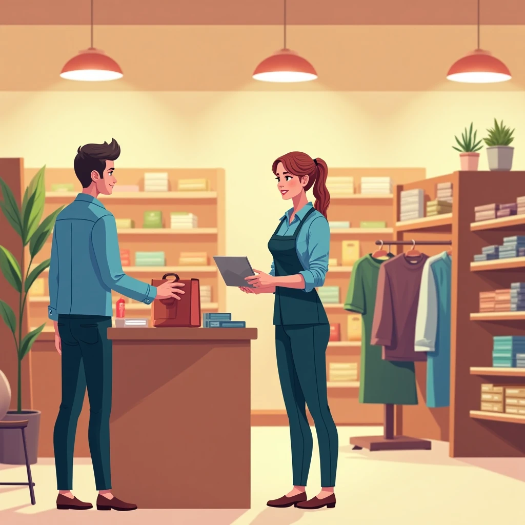 Expérience de vente au détail