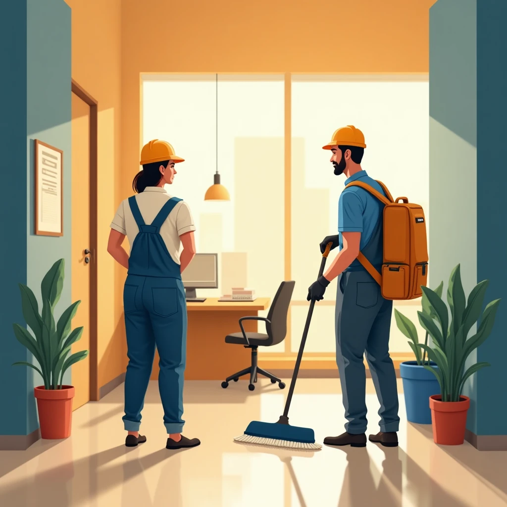 Comparación de trabajos de limpieza