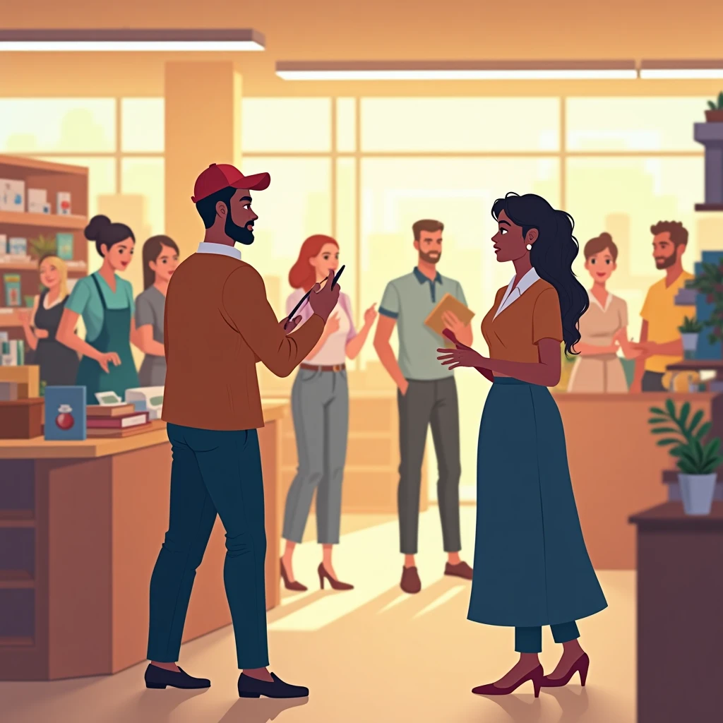 High-paying retail job