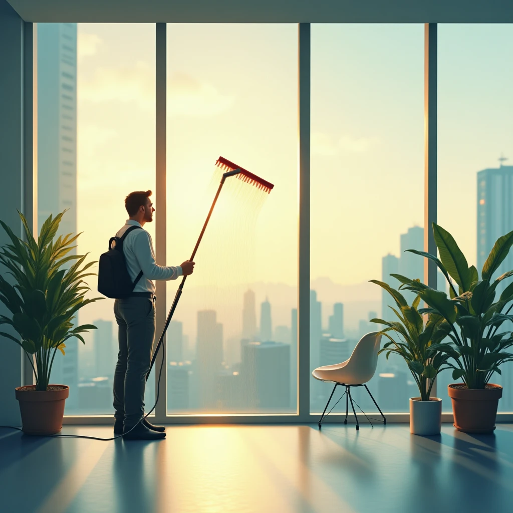 Spezialisierte Glasreinigung