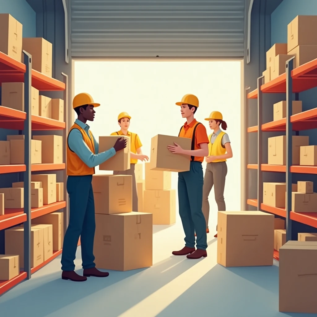 Active warehouse environment